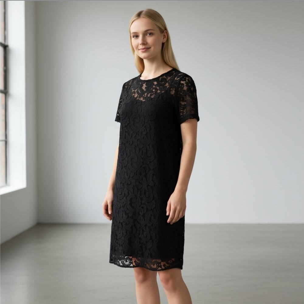 Michael Kors Black Lace Dress - Picture 3 of 8